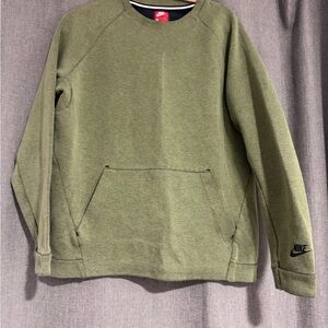 Nike Men's Olive Crewneck Sweater